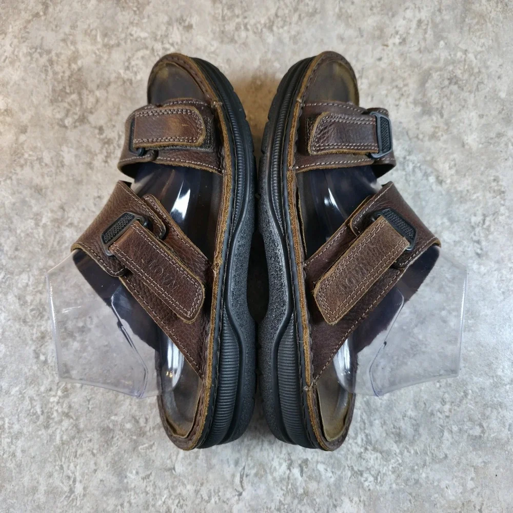 Naot Soft Brown Leather Sandal Strappy Men's Sizes EU 43 / US 9.5 - 10